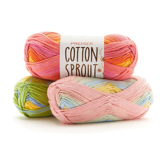 premier cotton sprout worsted multi yarn