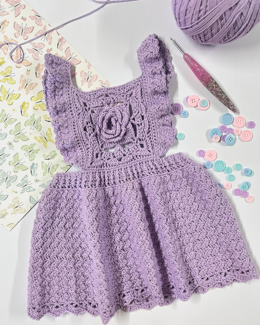 Willow Pinafore - Crochet Pattern