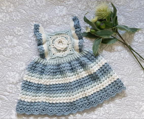 Willow Pinafore - Crochet Pattern