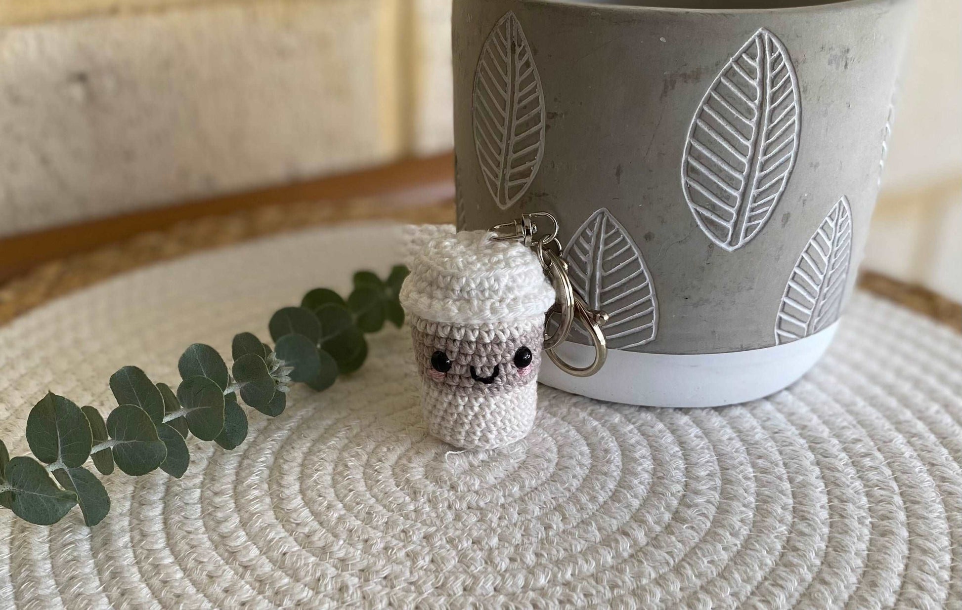 kawaii coffee cup crochet pattern pattern